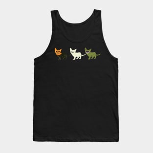 Halloween spirit cat Tank Top